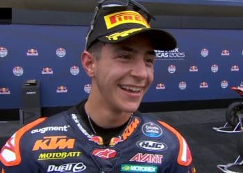 ‘O ano passado não estive aqui por lesão, por isso estou muito feliz; Vi o Johann Zarco celebrar com uma cambalhota e também quis’ – Rueda