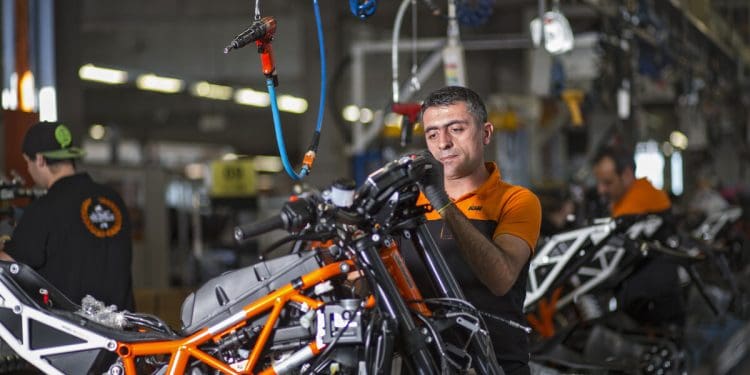 KTM AG voltou finalmente à produção