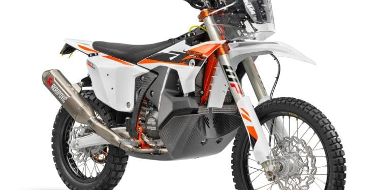 KTM desenvolve versão mais acessível da 450 Rally Replica