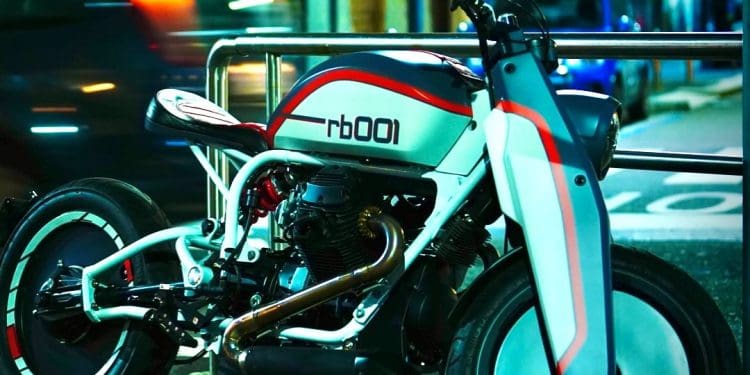 RB001: Um «extreme makeover» futurista à Moto Guzzi Breva 750