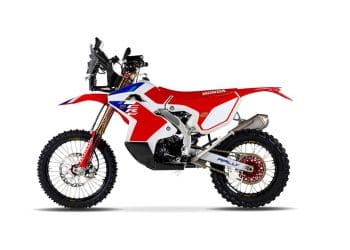Nova e exclusiva Honda CRF450RX Rally estreia-se nos Motodays em Roma