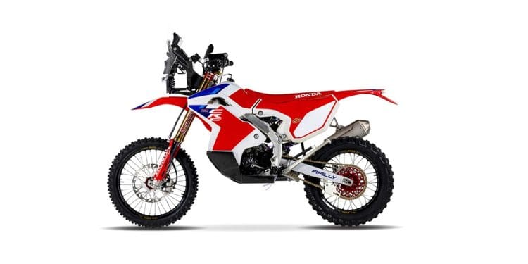 Nova e exclusiva Honda CRF450RX Rally estreia-se nos Motodays em Roma