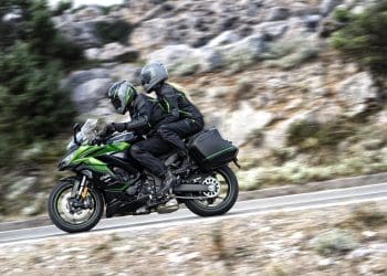 A primeira Kawasaki com câmaras no equipamento de série