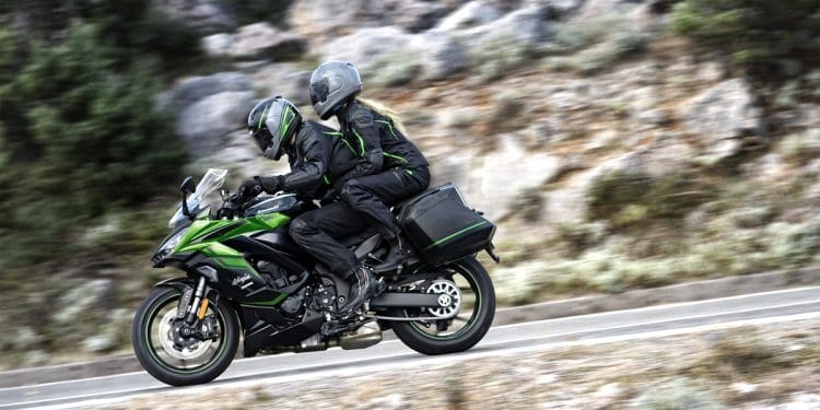 A primeira Kawasaki com câmaras no equipamento de série