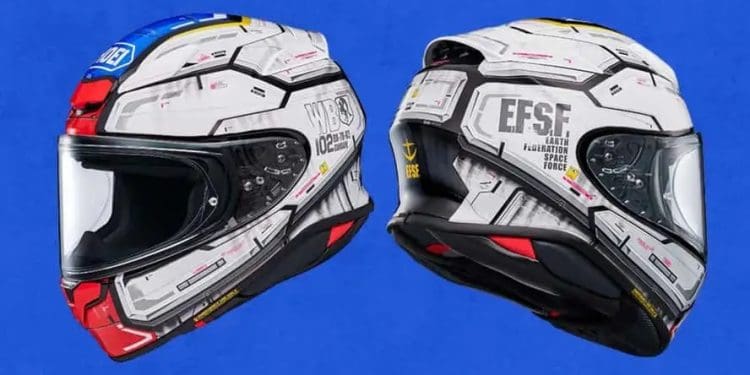 Shoei aposta em gráficos de capacetes inspirados em anime