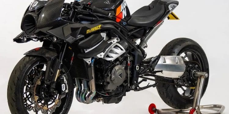 Triumph Speed Triple 1200RR Supercharged à venda: Oportunidade para adquirir um exemplar único