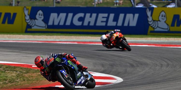 Fabio Quartararo divertiu-se ‘pela primeira vez’ de 2025 em Austin, e reflete: ‘Temos uma frente muito boa, mas uma traseira muito má’