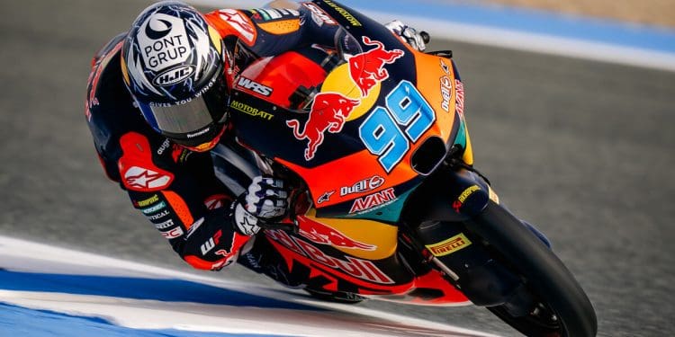 José Antonio Rueda esteve sempre um nível acima na qualificação do Moto3 e garantiu primeira pole position no ano em Espanha