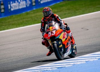 Deniz Öncü set lap record and led FP2 in Jerez