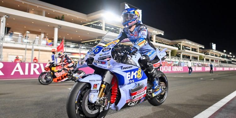 Álex Márquez pilotou no Qatar sem se aperceber dos danos na sua moto e admite: ‘Estava a voar na última curva’