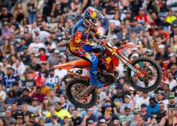 Chase Sexton confiante após nova vitória no 450SX: ‘Sinto-me ligado à moto; Sabia que ia ser difícil e o objetivo era não cometer erros’