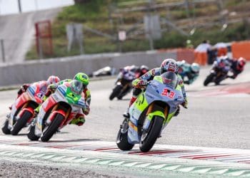 Matteo Ferrari vence simulação de corrida na MotoE, apesar de Mattia Casadei manter supremacia nos tempos