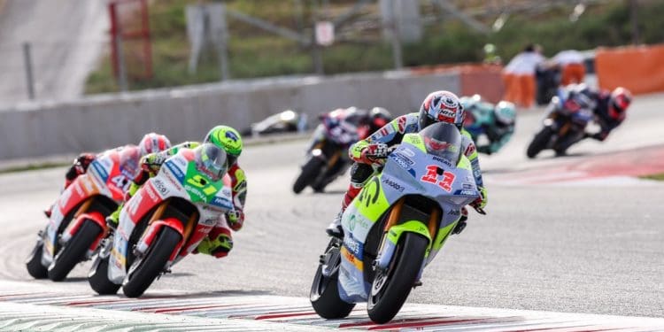 Matteo Ferrari vence simulação de corrida na MotoE, apesar de Mattia Casadei manter supremacia nos tempos