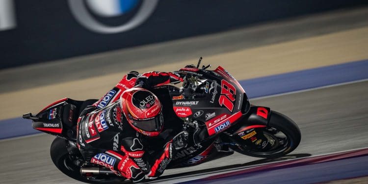 Manuel González arrebatou volta recorde e pole position do Moto2 no Qatar