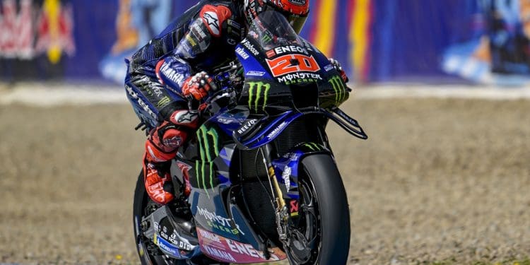 Apesar do abandono, Fabio Quartararo tem largo sorriso: ‘É o dia mais positivo do ano’