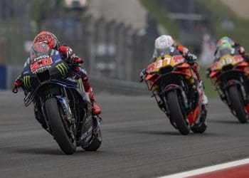 Quartararo viveu ‘montanha-russa’ após queda na volta de reconhecimento em Austin e correu com moto ´híbrida’, diz Meregalli