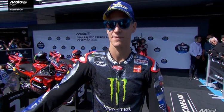 ‘É uma emoção especial; oxalá consigamos ter uma boa luta na Sprint’ – Fabio Quartararo