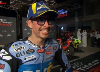 ‘Tentei algo para bater o Marc mas ele foi melhor, apenas isso; Foi mais corajoso em algumas partes e tenho de melhorar’ – Álex Márquez