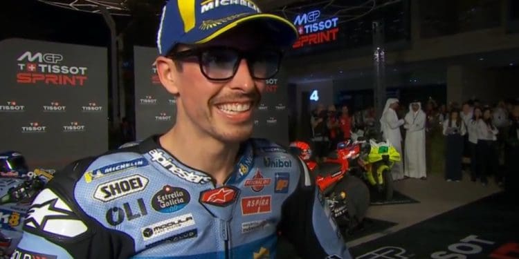 ‘Tentei algo para bater o Marc mas ele foi melhor, apenas isso; Foi mais corajoso em algumas partes e tenho de melhorar’ – Álex Márquez