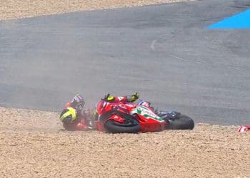 Vídeo: Joan Mir soma e segue… nas quedas! É a nona vez, em 11 GPs, que o espanhol não termina uma corrida