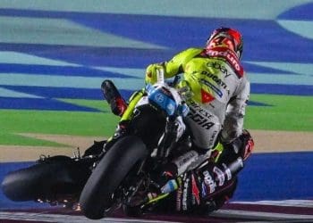 Di Giannantonio e o momento assustador com Martín no Qatar: ‘Ele caiu e ficou à frente da moto; Ia a 200km/h, não tive como me desviar’