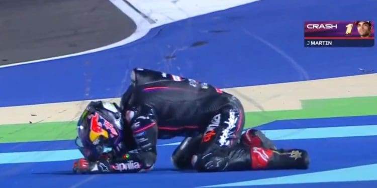 Alerta vermelho: Jorge Martín a caminho do hospital para exames complementares