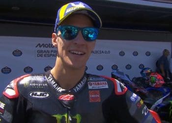 ‘É incrível estar no pódio; A distância para o Álex Márquez não foi assim tão grande, e manter o Bagnaia em terceiro…’ – Fabio Quartararo