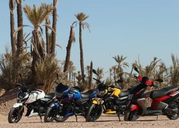 Vendas de motociclos da TVS impressionam e superam as dos EUA
