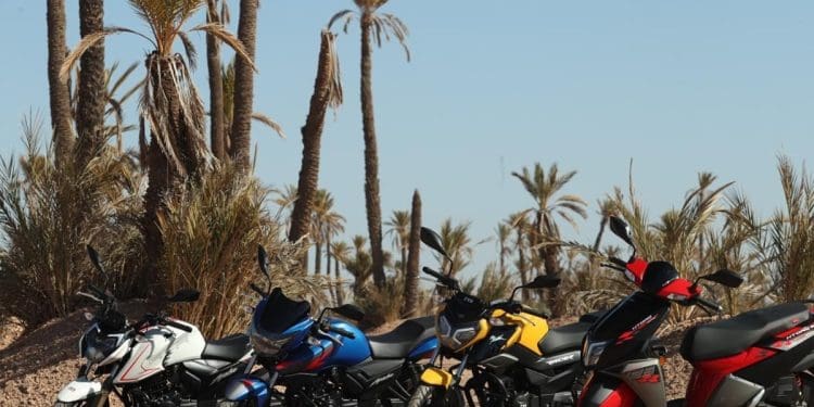 Vendas de motociclos da TVS impressionam e superam as dos EUA