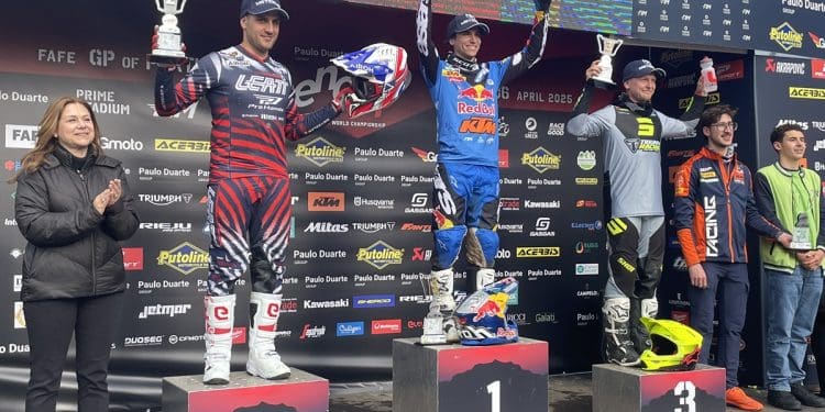 Triumph estreou-se em grande no Mundial de Enduro com pódio