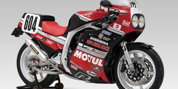 Mítica Suzuki GSX-R750 ganha nova vida pela Yoshimura e poderá comprá-la