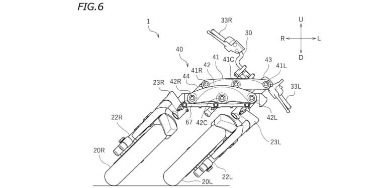 Yamaha patenteia conceito novo de triciclo inclinável