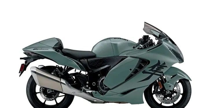 Suzuki apresenta novas cores para a Hayabusa e Katana em 2025