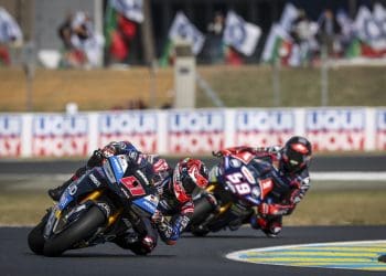 Alessandro Zaccone na pole position do MotoE em Le Mans com nova volta recorde