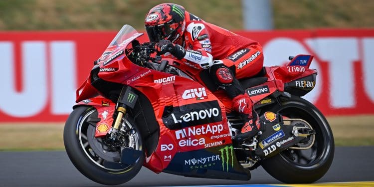 Francesco Bagnaia explica a queda em França: ‘Não é a primeira vez que temos este tipo de situação aqui’