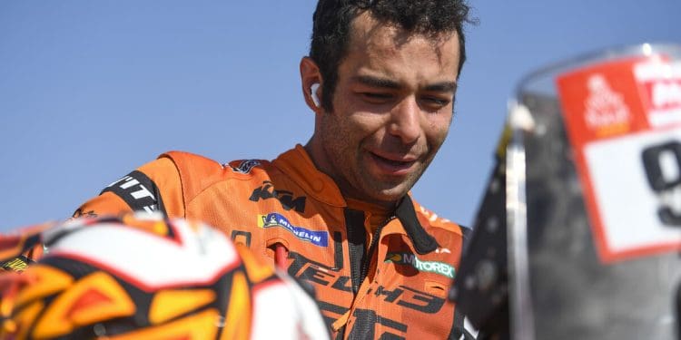 Danilo Petrucci recorda participação no Dakar 2022: ‘Foi como quando os elefantes antes de saírem da manada’