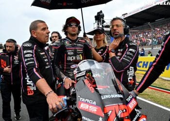 ‘Foi a minha primeira vez verdadeiramente à chuva com a Aprilia’ – Marco Bezzecchi não esconde frustração, mas vê sinais positivos