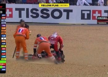 Vídeo: Nova frustração em Sprint para Francesco Bagnaia, com queda no encalço do pódio