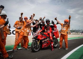 ‘Estava bastante preocupado antes deste fim de semana; Sabia que não seria fácil para mim’ confessou Nicolò Bulega após triplete no WSBK