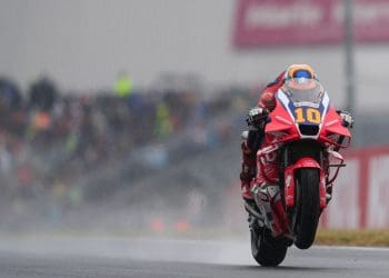 ‘Ainda é bastante difícil com a aderência traseira’: Luca Marini comenta dificuldades no molhado em Le Mans