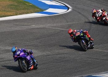 Miguel Oliveira deixou elogios à prestação da Yamaha em Jerez e sobretudo a Fabio Quartararo: ‘Ele foi incrível, mostrou o seu talento’