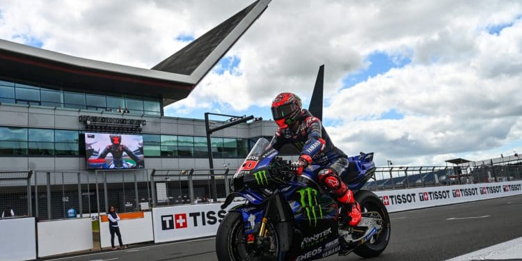 ‘F***-se, foi uma merda o que aconteceu hoje, mas sim, dá-me esperança’ – Sensações mistas para Fabio Quartararo em Silverstone