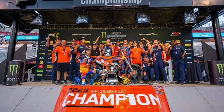 Haiden Deegan vence em Salt Lake City, mas é Tom Vialle o dono do maior sorriso, com a confirmação do título do AMA 250SX zona Este