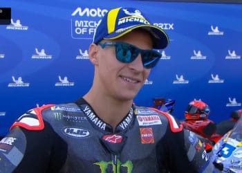 Fabio Quartararo super feliz com qualificação, mas em alerta: ‘É fantástico conseguir a pole, mas os pontos serão esta tarde e amanhã’