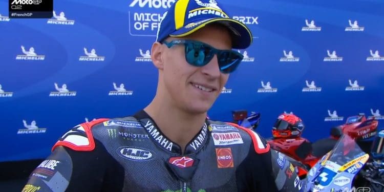 Fabio Quartararo super feliz com qualificação, mas em alerta: ‘É fantástico conseguir a pole, mas os pontos serão esta tarde e amanhã’