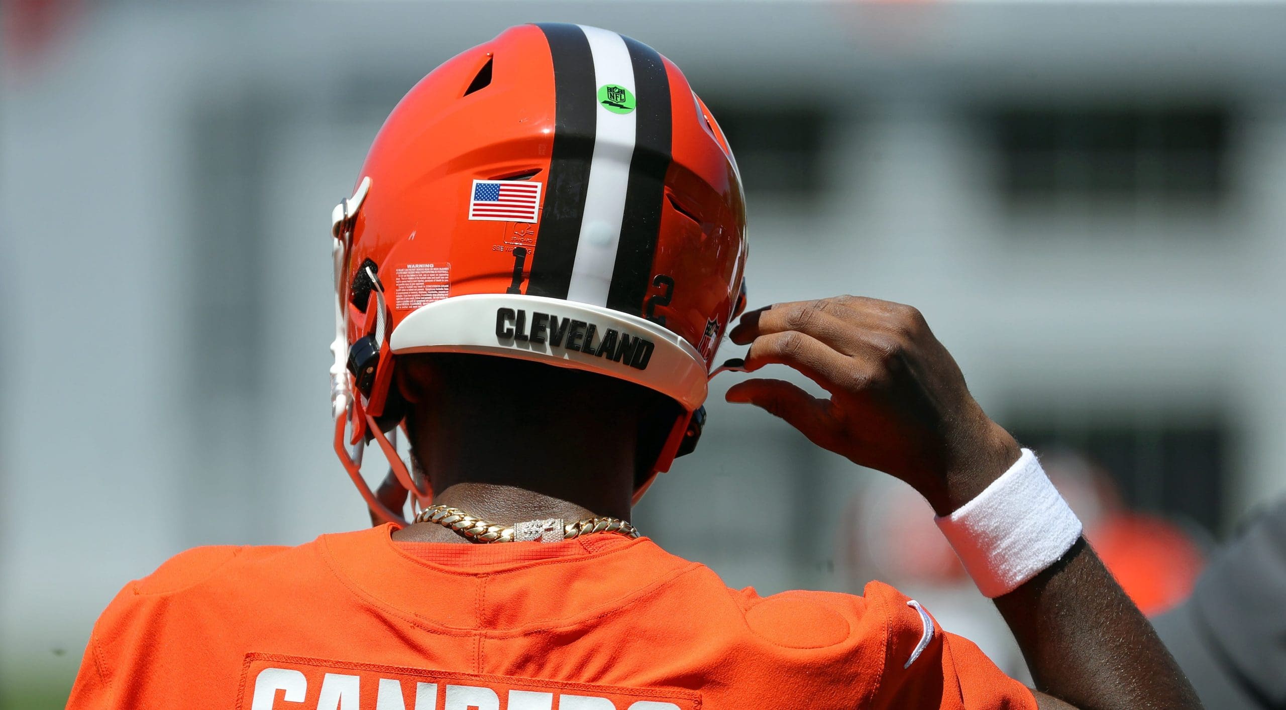 レア] NFL クリーブランド・ブラウンズ サイン入り ユニフォーム