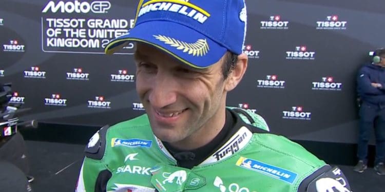 Johann Zarco admite que chegou a sonhar com vitória em Silverstone: ‘Após a saída do Quartararo sonhei; Feliz pelo recomeço, foi bom para mim’