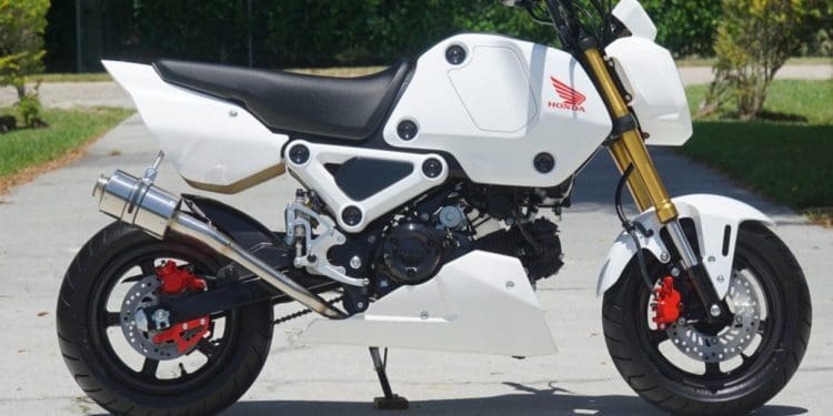 A impressionante Honda Grom para o mercado japonês