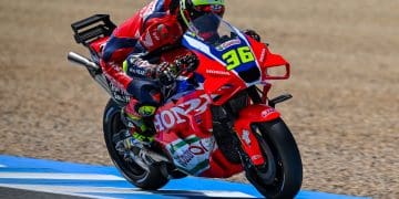 Joan Mir quer ‘dar passo’ em frente com a Honda em Aragão: ‘Podemos ver que a moto está a um nível muito melhor este ano, por isso…’