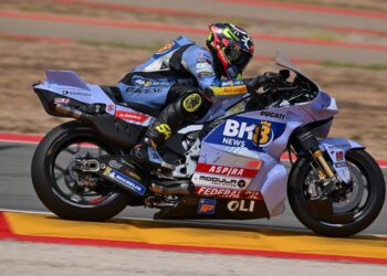 Fermín Aldeguer valoriza evolução e assume maturidade após duelo em Aragão: ‘Ficar em quintou ou sexto era o mesmo; Ganhámos experiência’